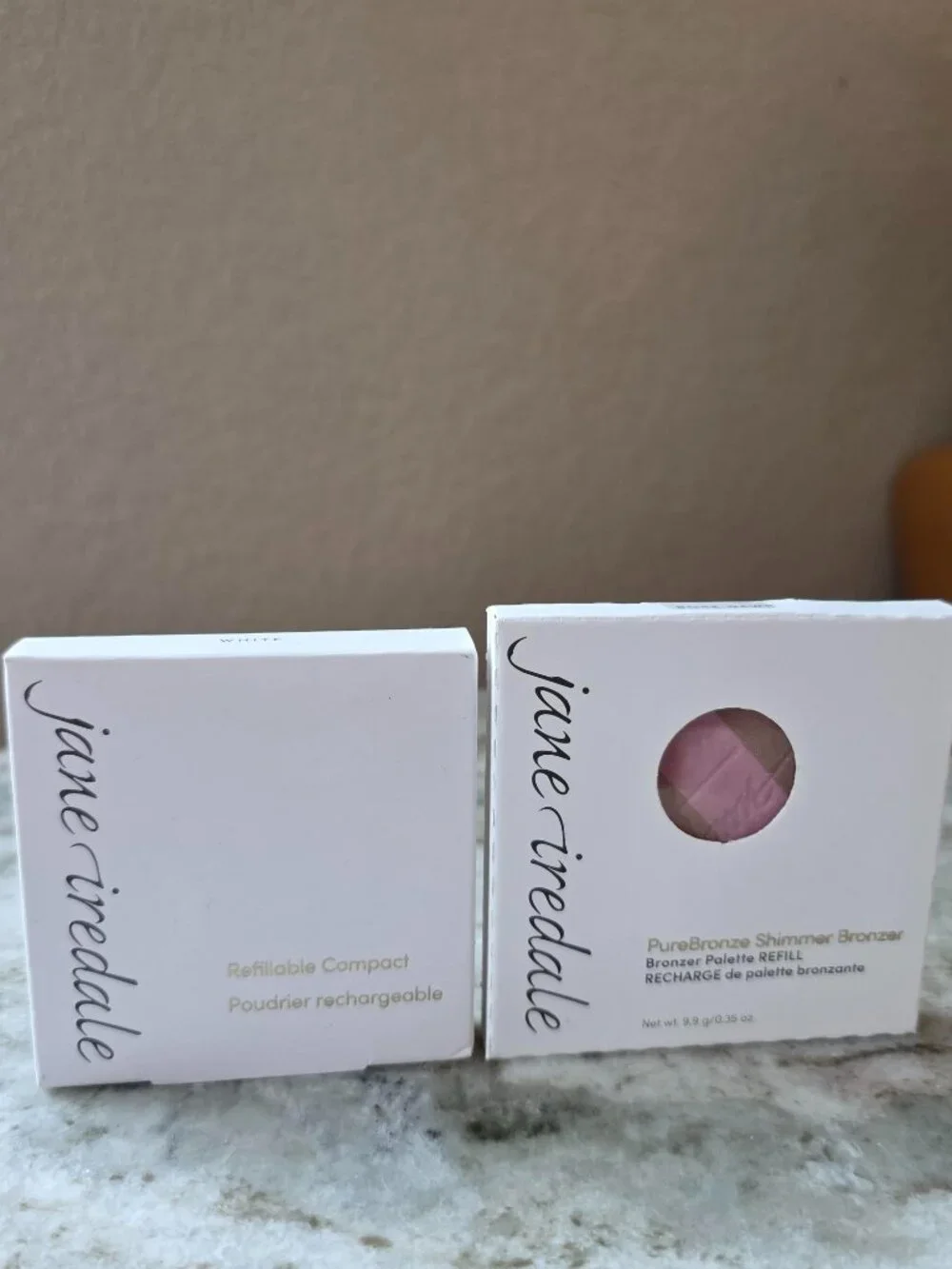 Jane Iredale PureBronze Shimmer Bronzer Rose Dawn + Compact NEW